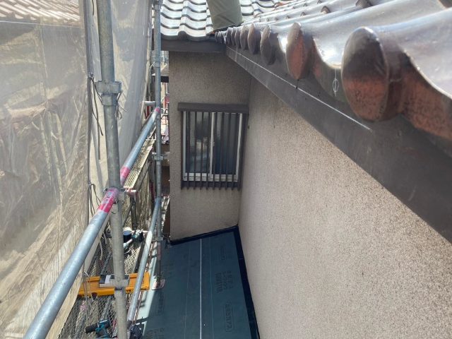 金物取り付けに伴う墨出し